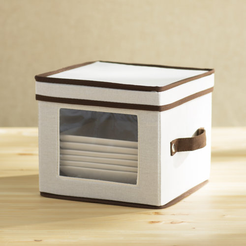 Wayfair Basics® Salad Plate Storage Chest & Reviews Wayfair